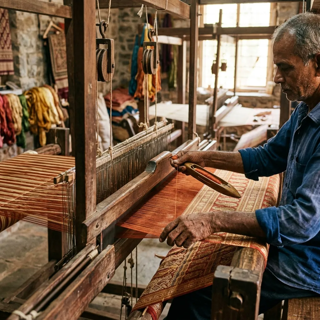 The art of weaving at Cloth Ship